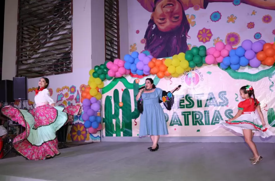 Noche mexicana del Voluntariado Isssteson