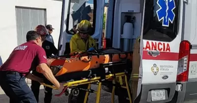 Trabajador herido en Hermosillo