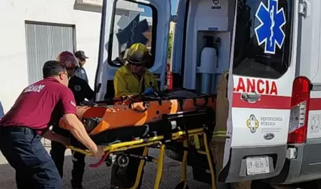 Trabajador herido en Hermosillo