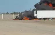 Explota pipa con disel en Los Mochis, Sinaloa