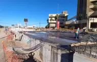 Ante avance en obra de paso a desnivel, abrirn tramos a la circulacin vial