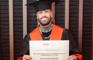 Nicky Jam recibe doctorado honoris causa de la Universidad de la Costa