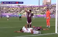 VIDEO Mateo Levy sufre aparatosa lesin en juego Mxico-Marruecos