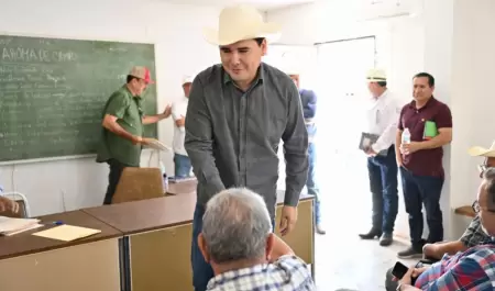 Funcionarios informan sobre el Plan de la Regin del Ro Sonora