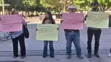Familiares de nios accidentados se manifiestan frente a Palacio de Gobierno