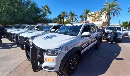 Entrega de patrullas