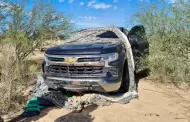 Localizan vehculo con artefactos explosivos para dron en Sonora