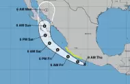 Depresin Tropical Diecisiete-E se forma frente a costas de Guerrero