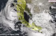 Depresin Tropical 17-E evoluciona a tormenta tropical "Raymond"