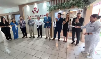 Inauguracin del rea de Simulacin Clnica en la Universidad Kino