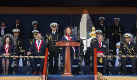 Dina Boluarte, presidenta destituida de Per