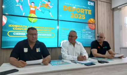 Lanzan convocatoria para el Premio Municipal del Deporte 2025