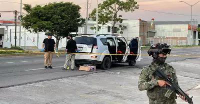 Balacera entre GN y estatales en Culiacán