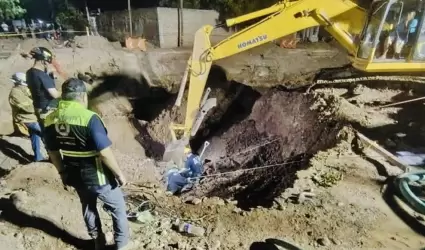 Derrumbe en Ciudad Obregn