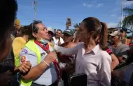 Sheinbaum reacciona a supuesto bloqueo de ayuda para damnificados denunciada por influencer Yulay