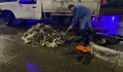 Lluvia en Hermosillo.