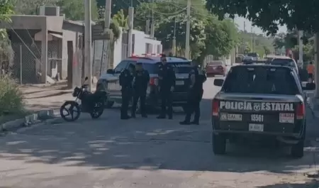 Polica persigue a hombres armados