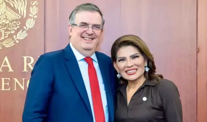 Lorenia Valles y Marcelo Ebrard