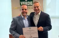 "Maloro" Acosta se integra al Partido Verde como coordinador electoral