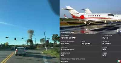 Desplome de avión mexicano en Michigan