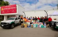 Entrega Sonora 5.6 toneladas de apoyo a damnificados del centro del pas