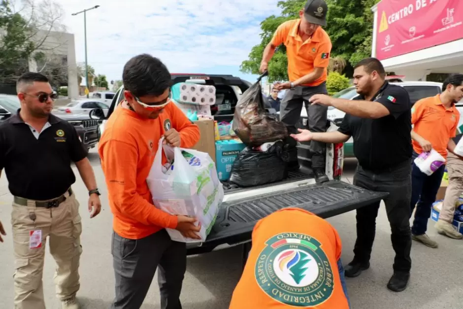 Apoyo a damnificados