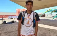 Joven rarmuri participa por primera vez en la Gran Carrera del Desierto