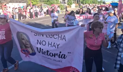 Caminata de prevencin contra el cncer de mama