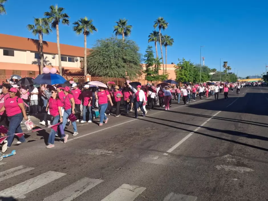 Caminata de prevencin contra el cncer de mama