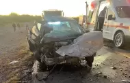 Un muerto y ocho lesionados por accidente carretero en Caborca