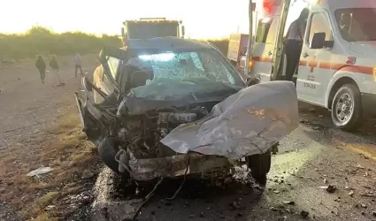 Accidente carretero Caborca