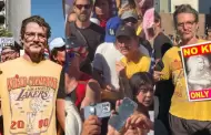 VIDEO: Pedro Pascal se uni a marchas contra Donald Trump y bail "La Cumbia de la Migra" en Los ngeles