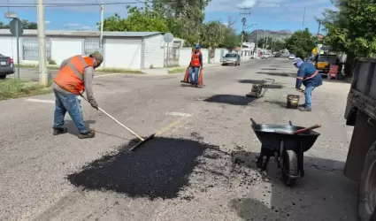 Bacheo en Hermosillo