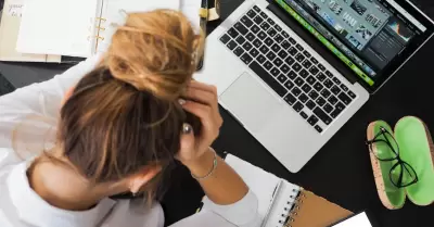 Mujer, oficina, trabajo