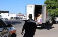 Sonora da banderazo de salida a tractocamin con vveres para damnificados de Veracruz