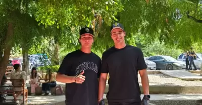 Erick Solórzano y Manuel Fimbres