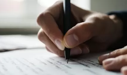 Escribir.