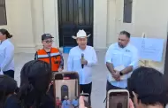 Entrega gobernador segunda fase de rehabilitacin de Catedral