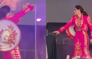 Ana Bárbara enfurece en concierto por falla de audio