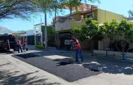 Seguirán jornadas intensas de bacheo en Hermosillo
