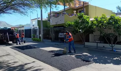 Bacheo en Hermosillo