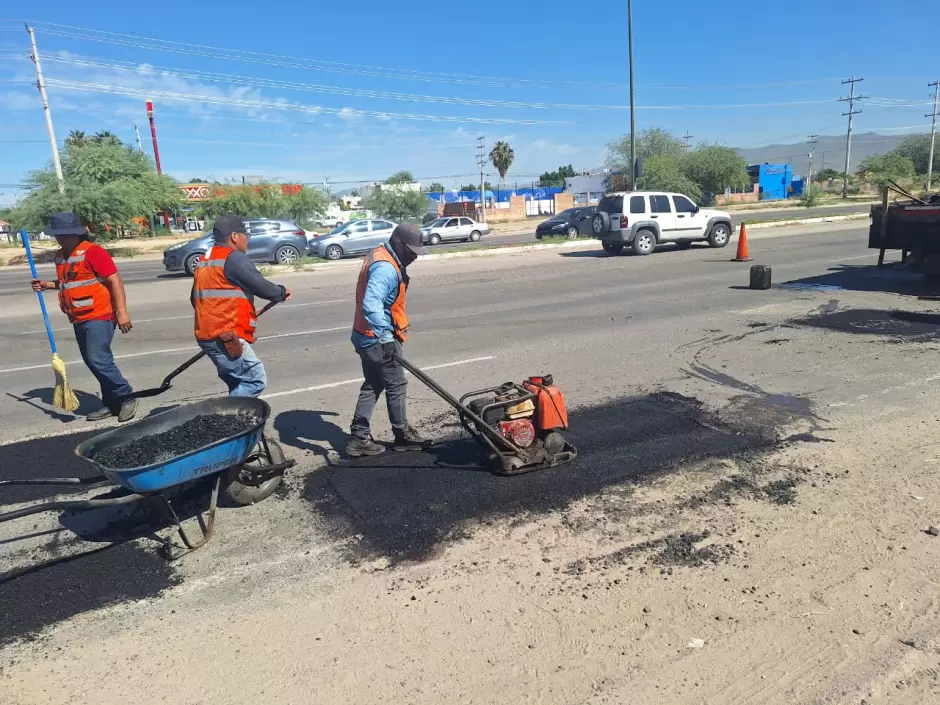 Bacheo en Hermosillo