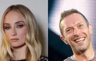 Aseguran que Sophie Turner tuvo una cita romántica con Chris Martin de Coldplay