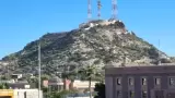 Cerro de la Campana, frente frío, clima