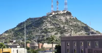 Cerro de la Campana, frente frío, clima