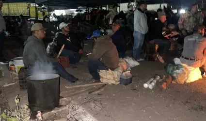 Manifestacin de productores de maz