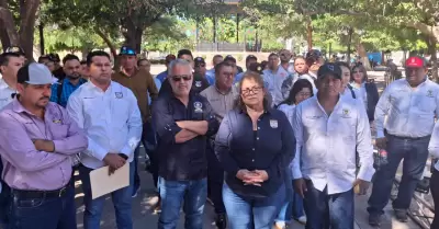 Representantes de sindicatos de municipios de Sonora