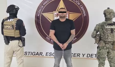 Martín de Jesús Contreras Zepeda, "Tomate", detenido en Nogales, Sonora