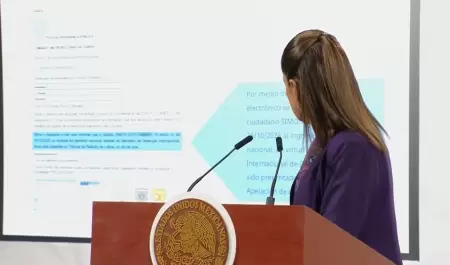 Claudia Sheinbaum habla sobre detención de Simón Levy