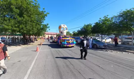 Vigésima cuarta edición de la Procesión del Día de Muertos. en la Unison